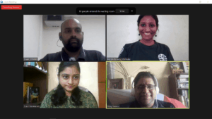 Screenshot from Webinar